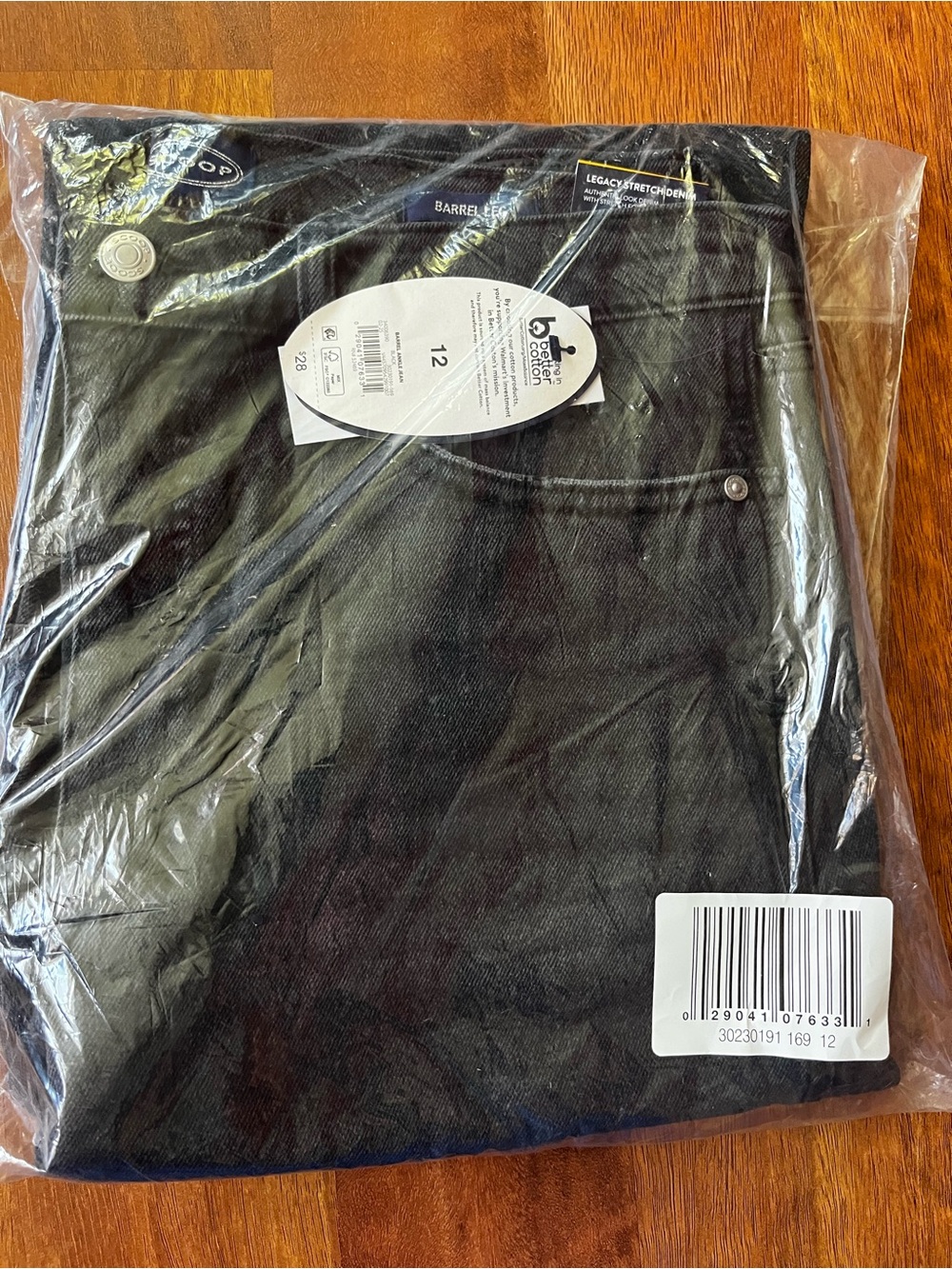 2 New Scoop Stretch Denim Barrel Leg Jeans - Picture 16 of 16